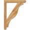 Ekena Millwork Funston Craftsman Rough Sawn Bracket, Western Red Cedar, 4"W x 34"D x 46"H BKT04X34X46FST04RWR - alternate 3